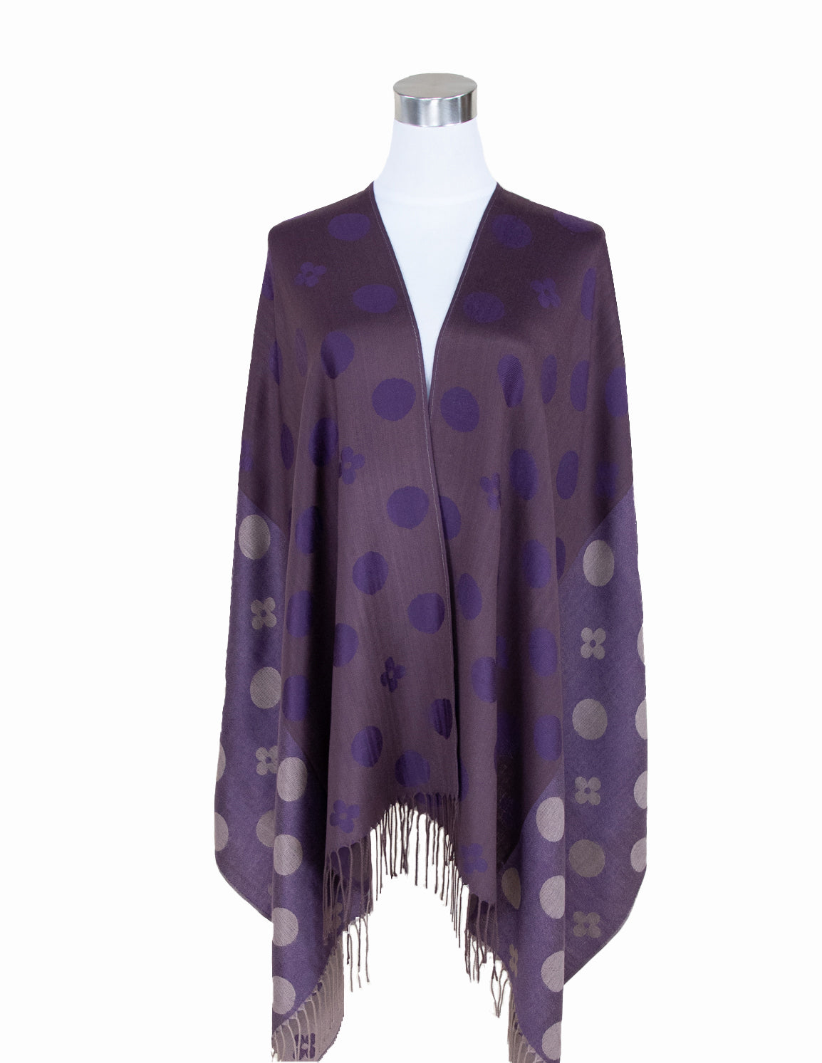 Dots & Flower Pashmina