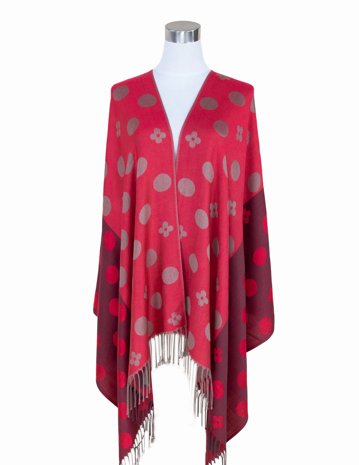 Dots & Flower Pashmina