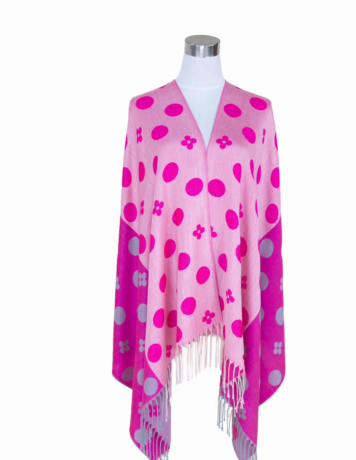 Dots & Flower Pashmina