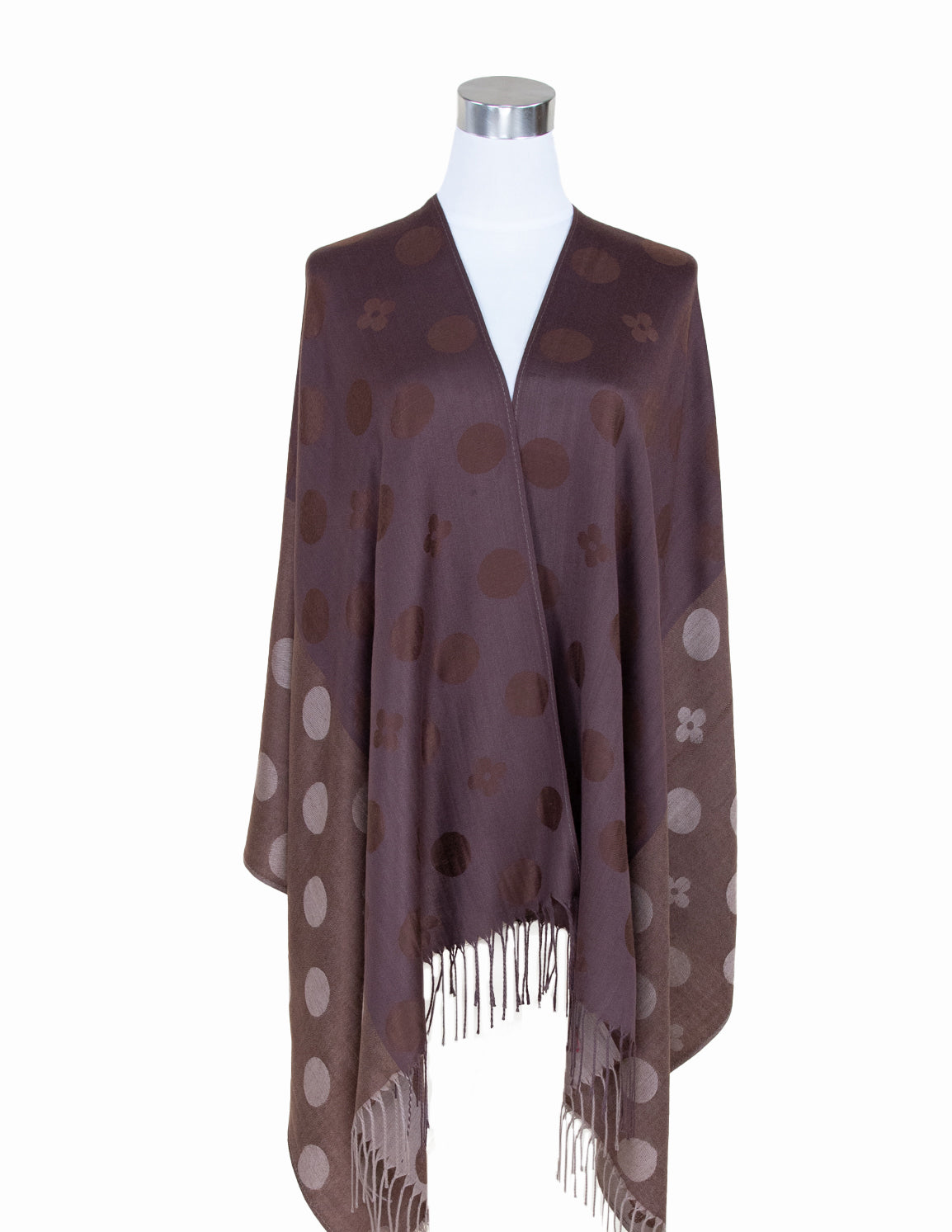Dots & Flower Pashmina