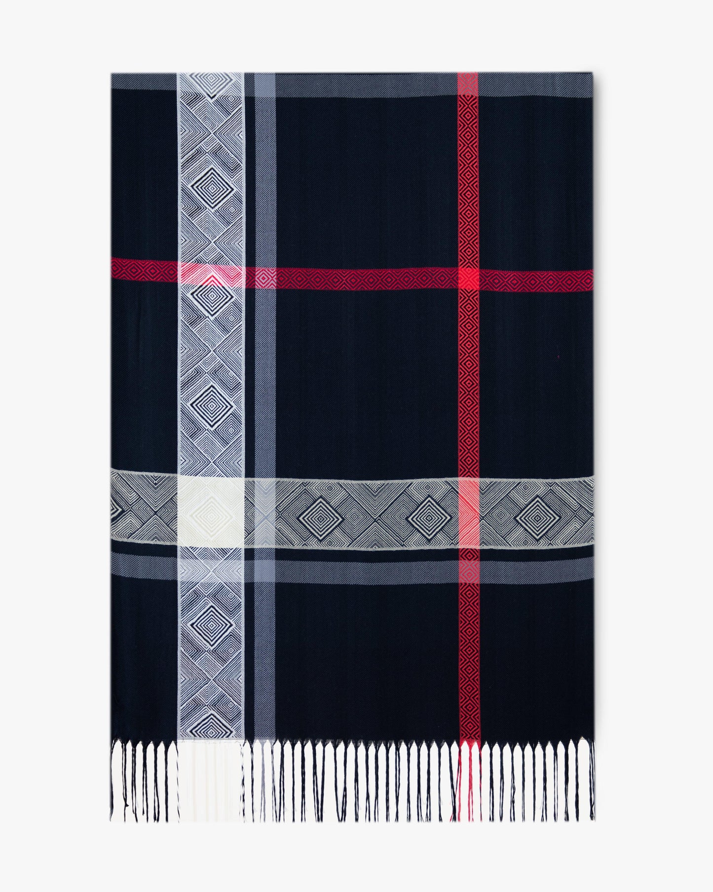 Classic Large Plaid Pashmina