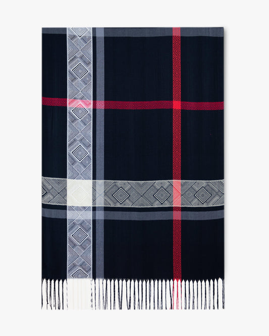 Classic Large Plaid Pashmina