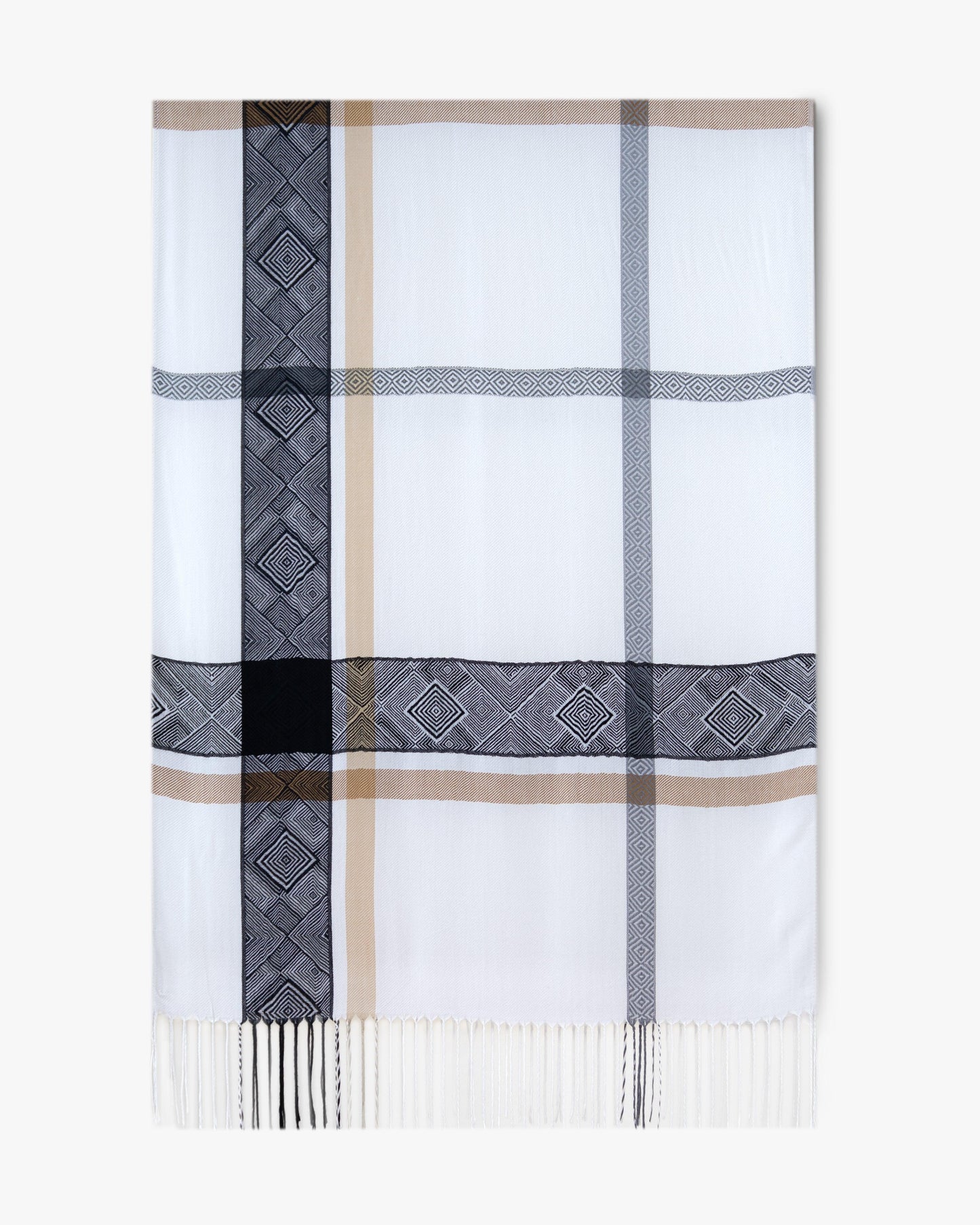 Classic Large Plaid Pashmina