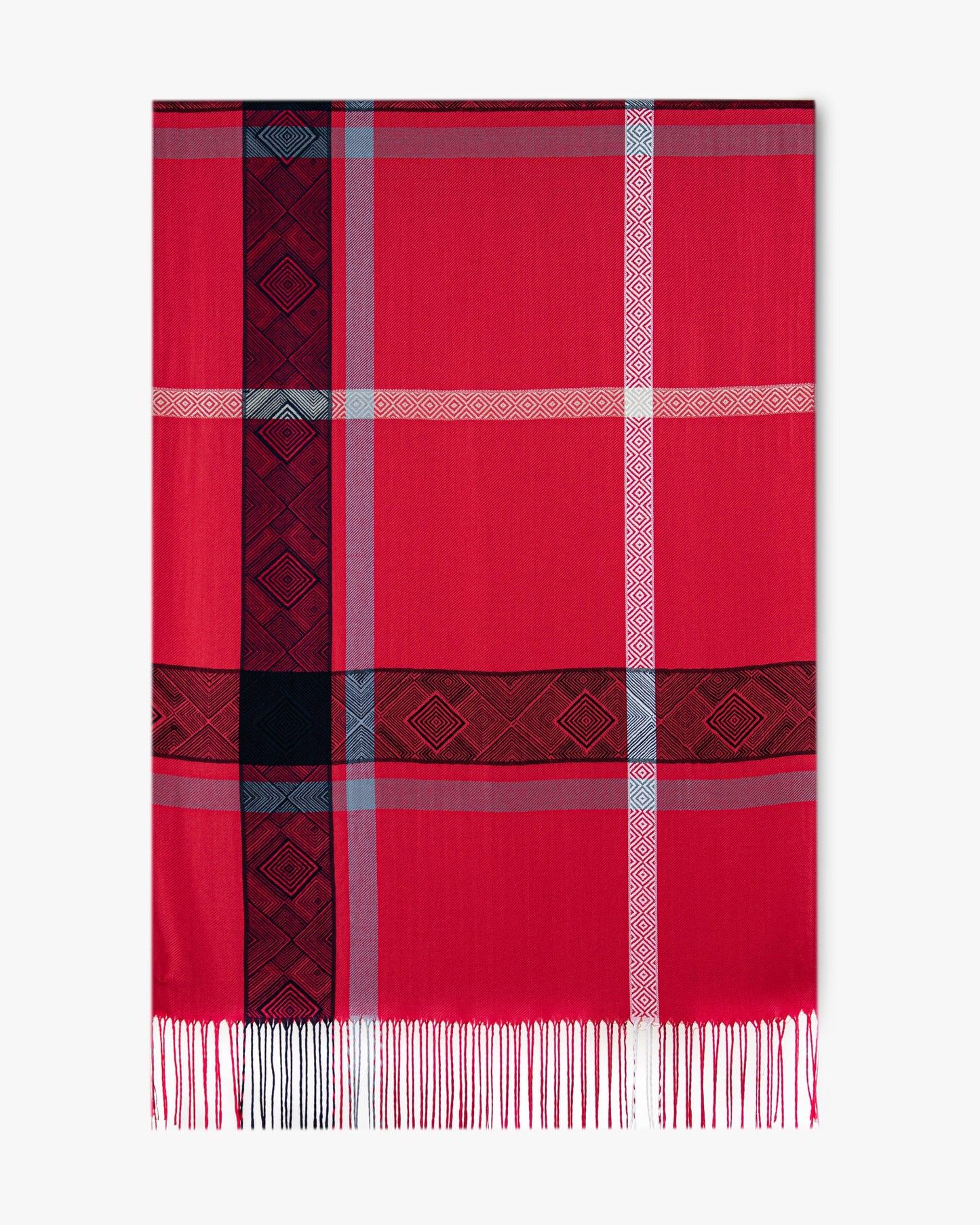 Classic Large Plaid Pashmina
