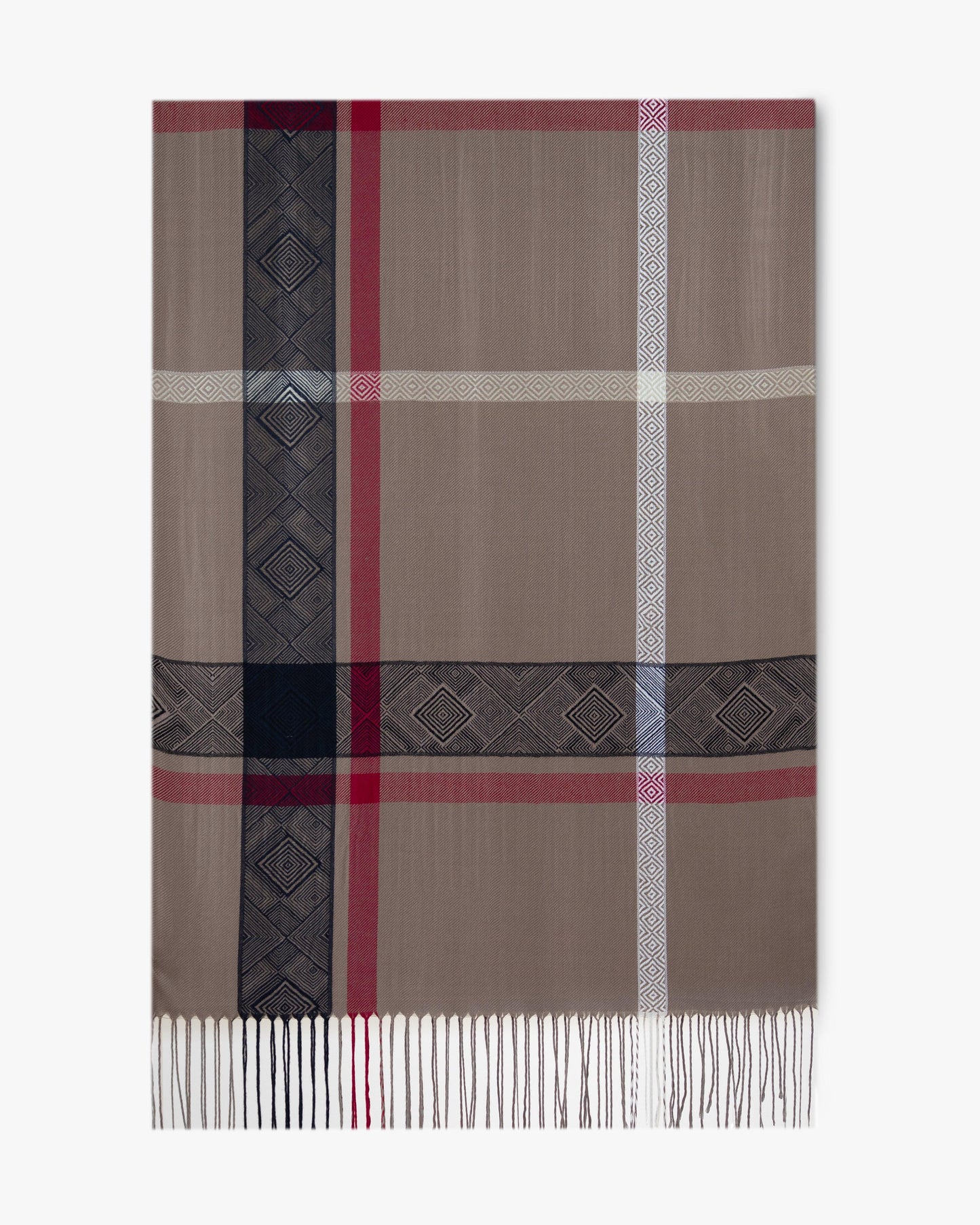 Classic Large Plaid Pashmina