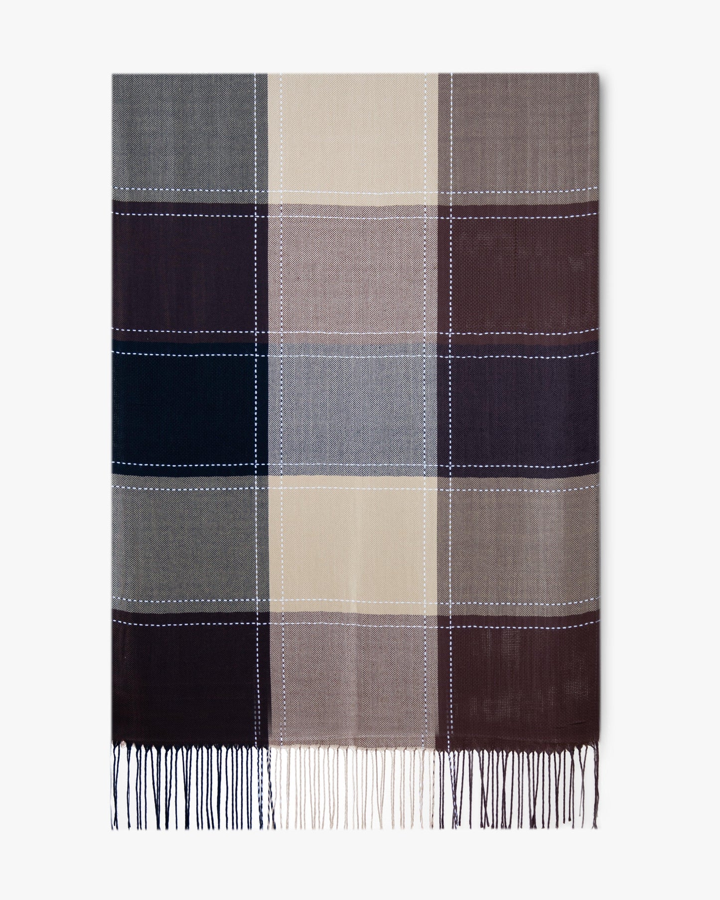 Mid Block Checker Pashmina