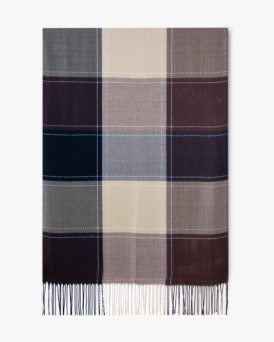 Mid Block Checker Pashmina