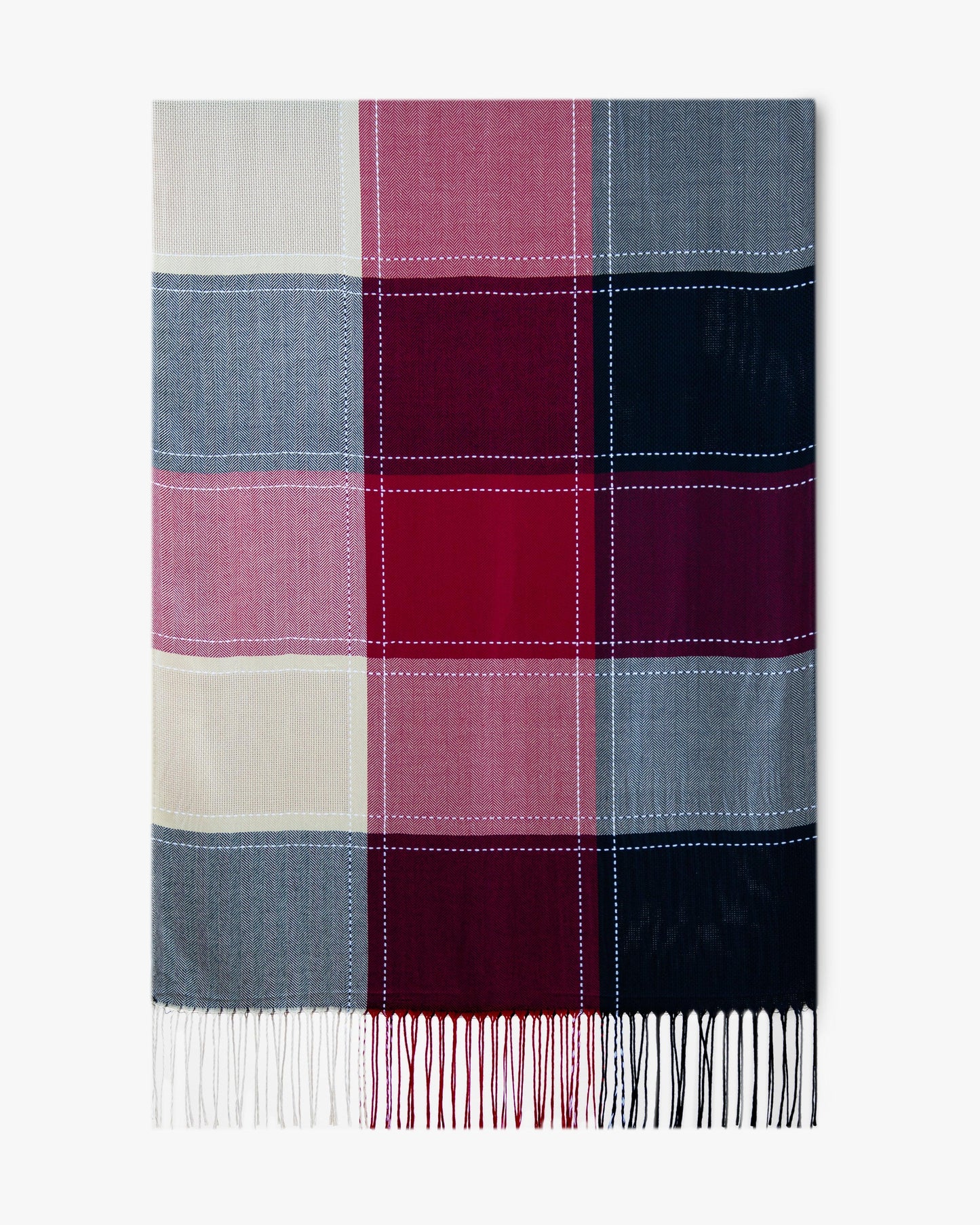 Mid Block Checker Pashmina