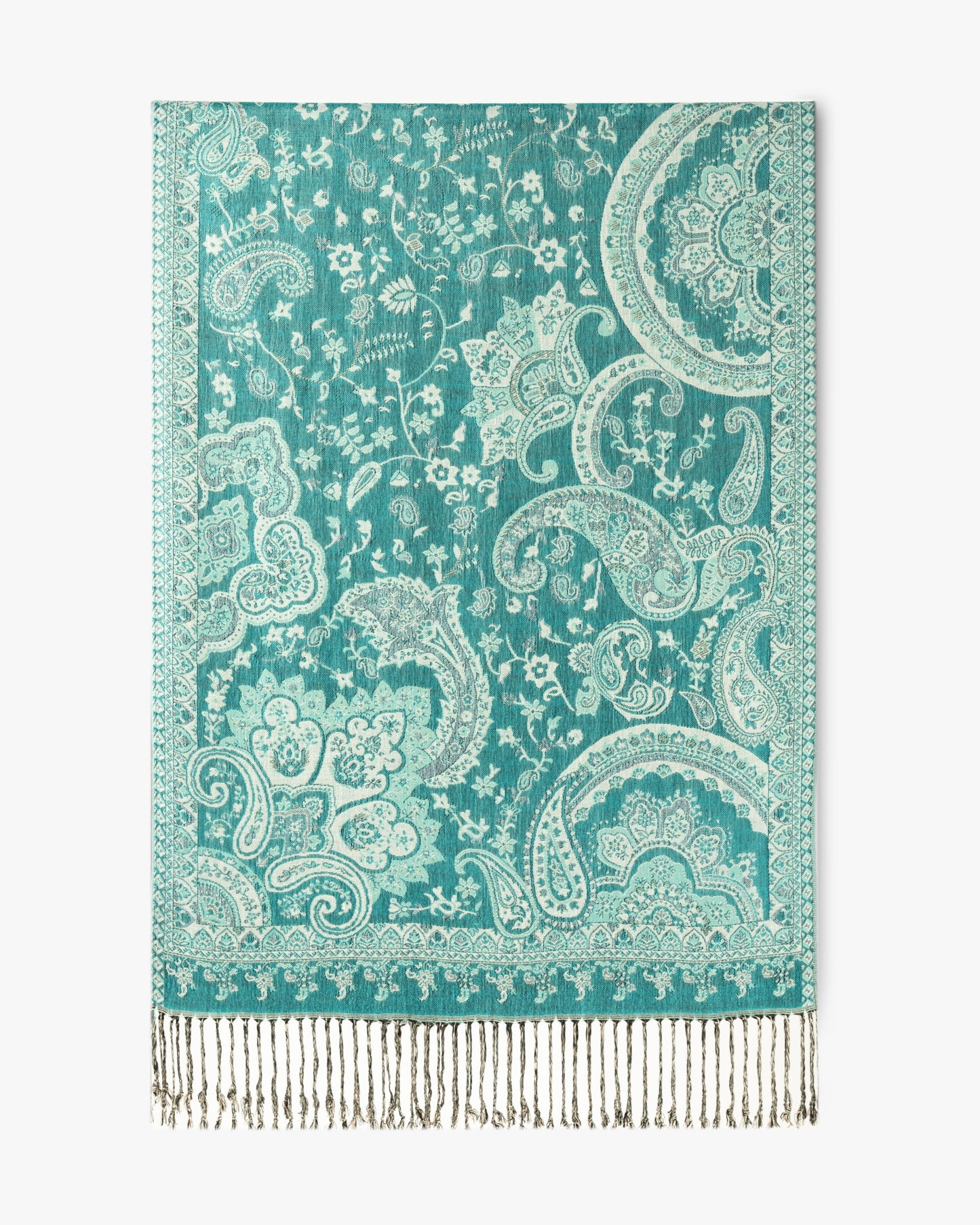 Floral Symphony Paisley Pashmina