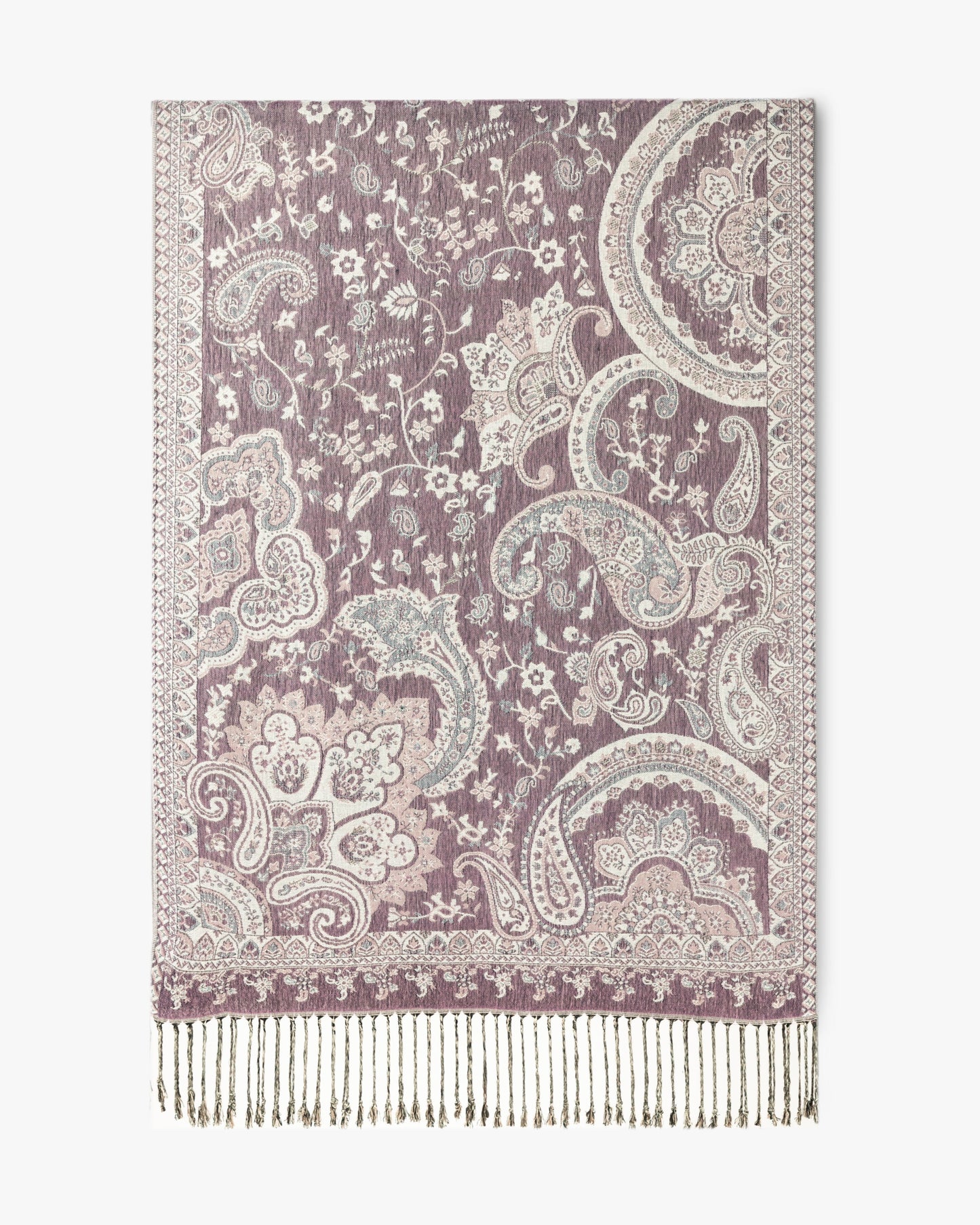 Floral Symphony Paisley Pashmina