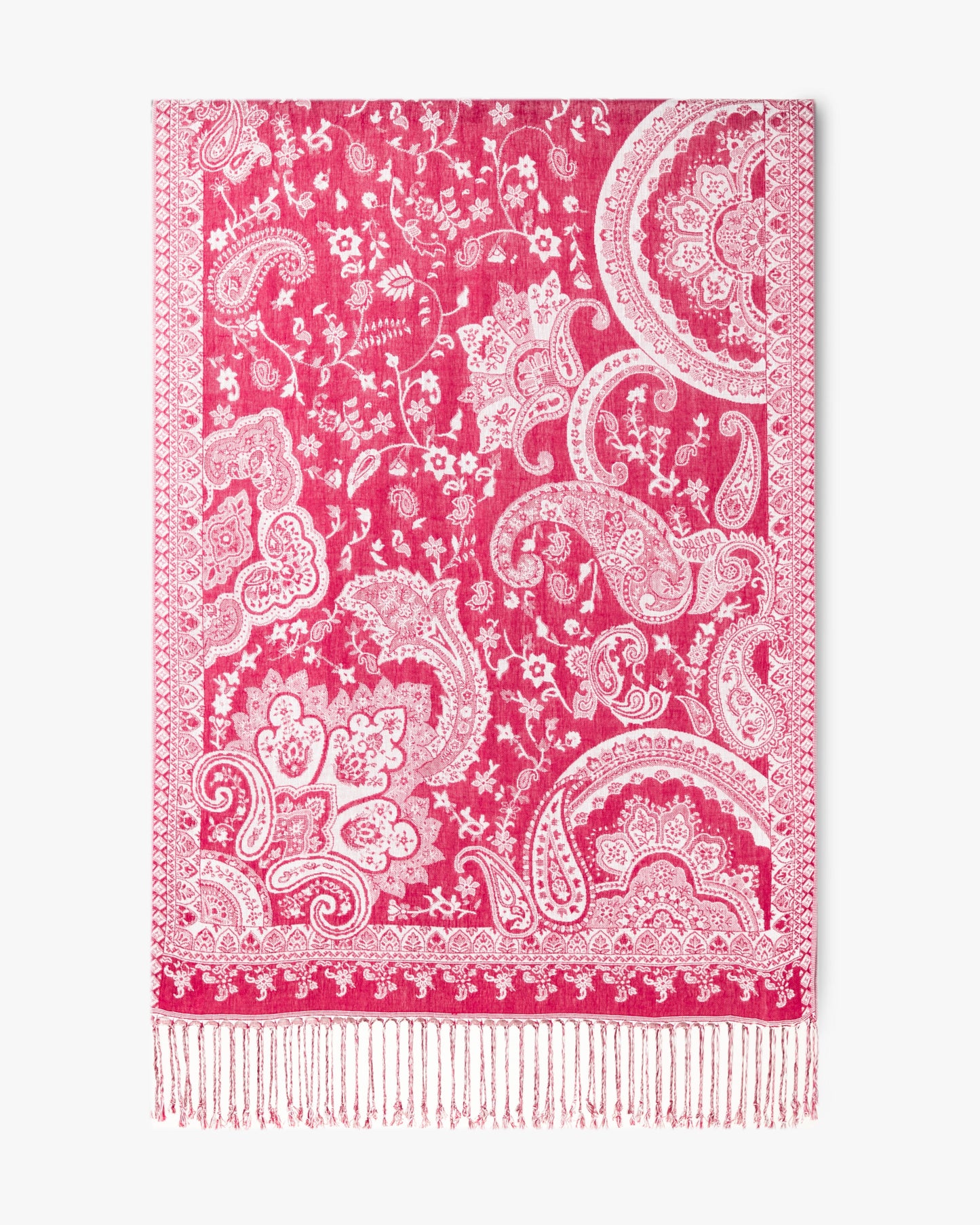 Floral Symphony Paisley Pashmina