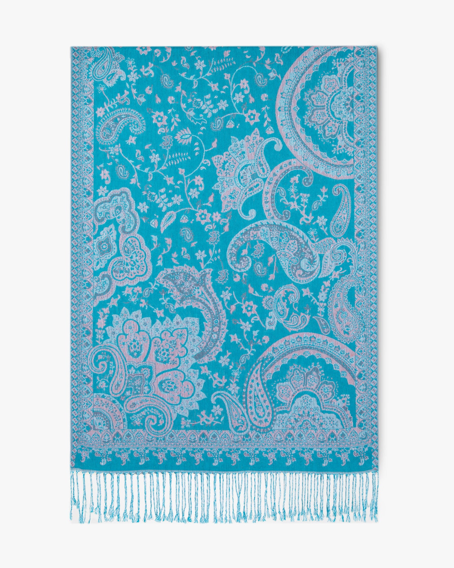 Floral Symphony Paisley Pashmina