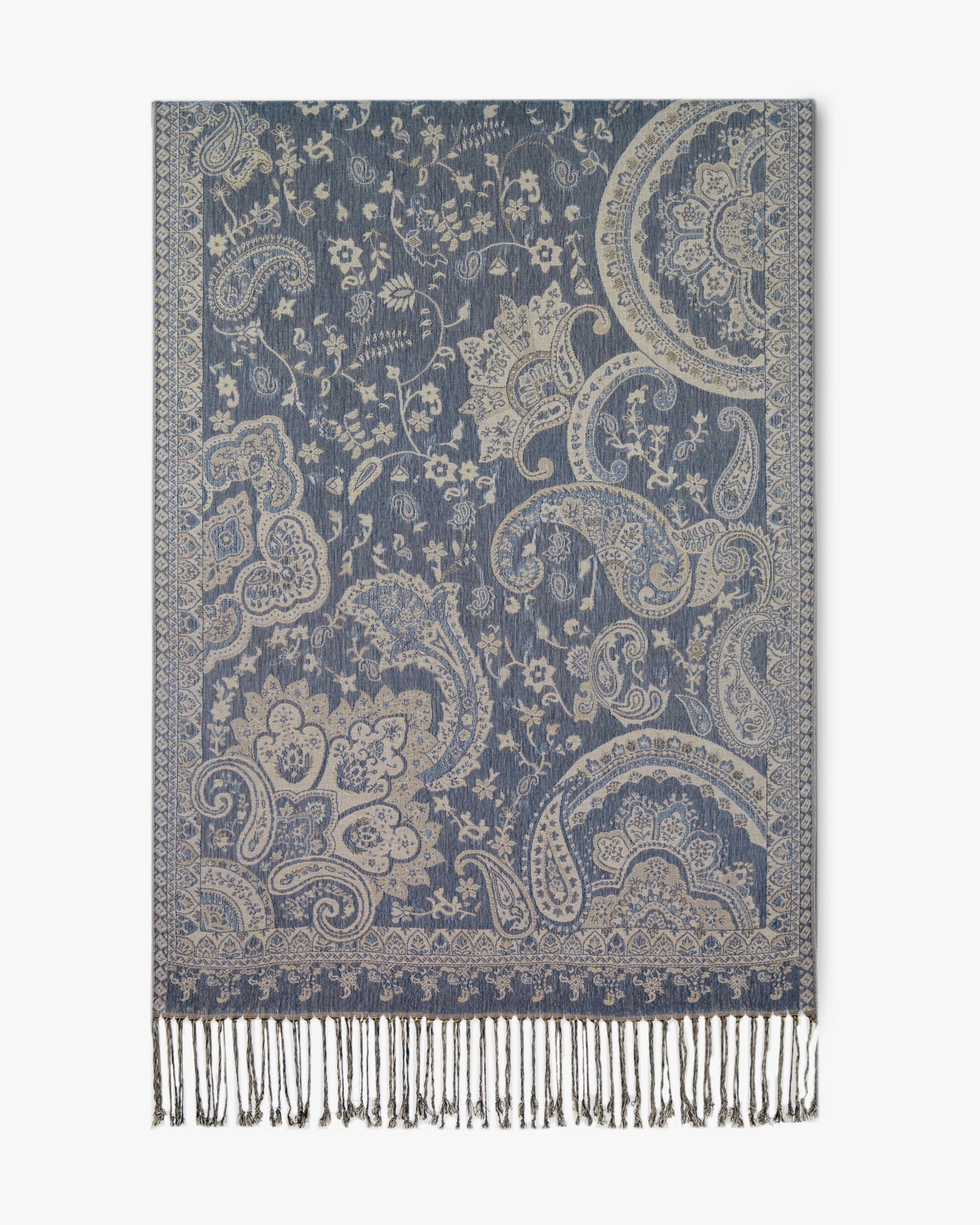 Floral Symphony Paisley Pashmina