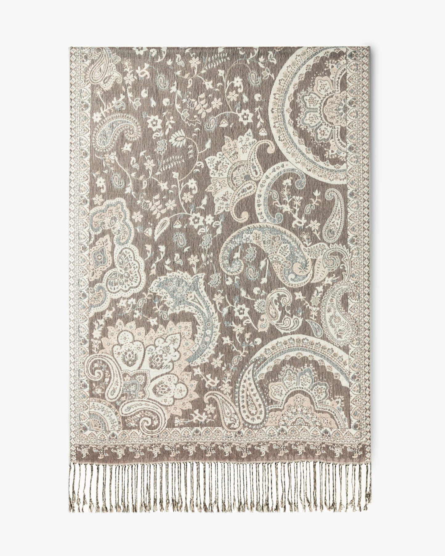 Floral Symphony Paisley Pashmina