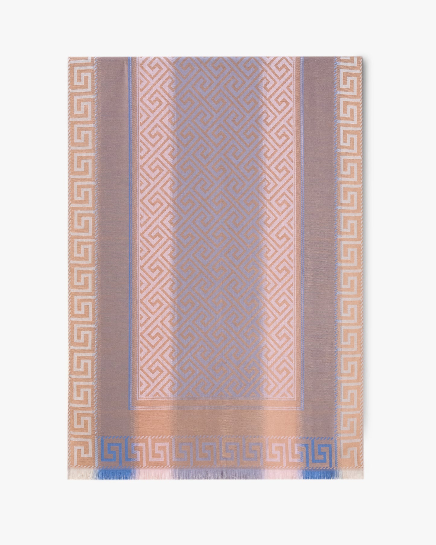 Greek Key Border Pashmina