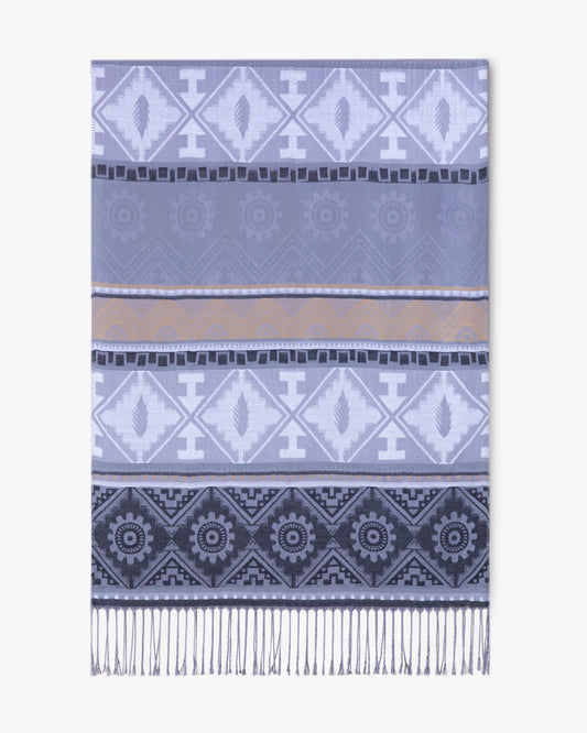 Geometric Motif Pashmina