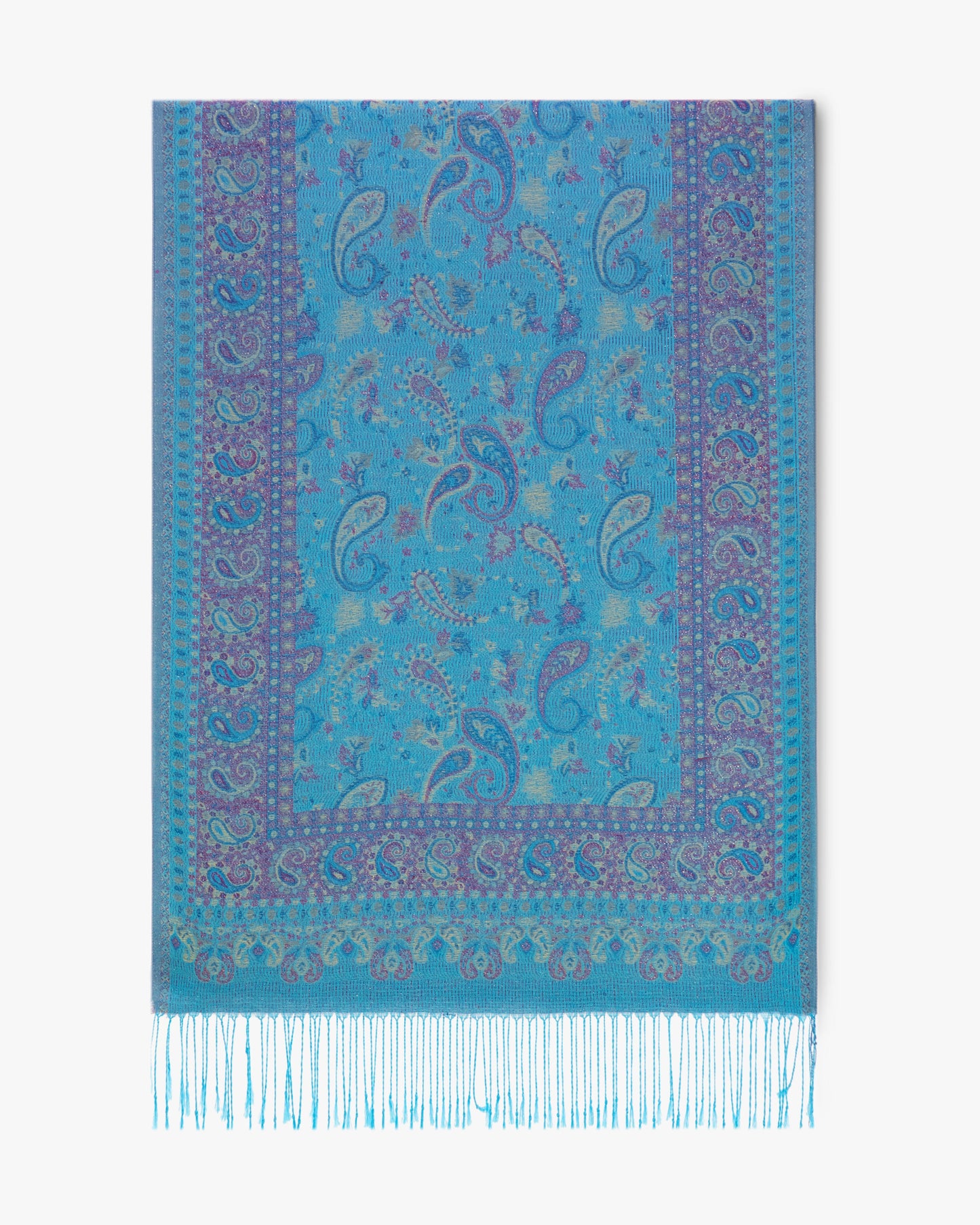 Persian Paisley Shimmering Pashmina