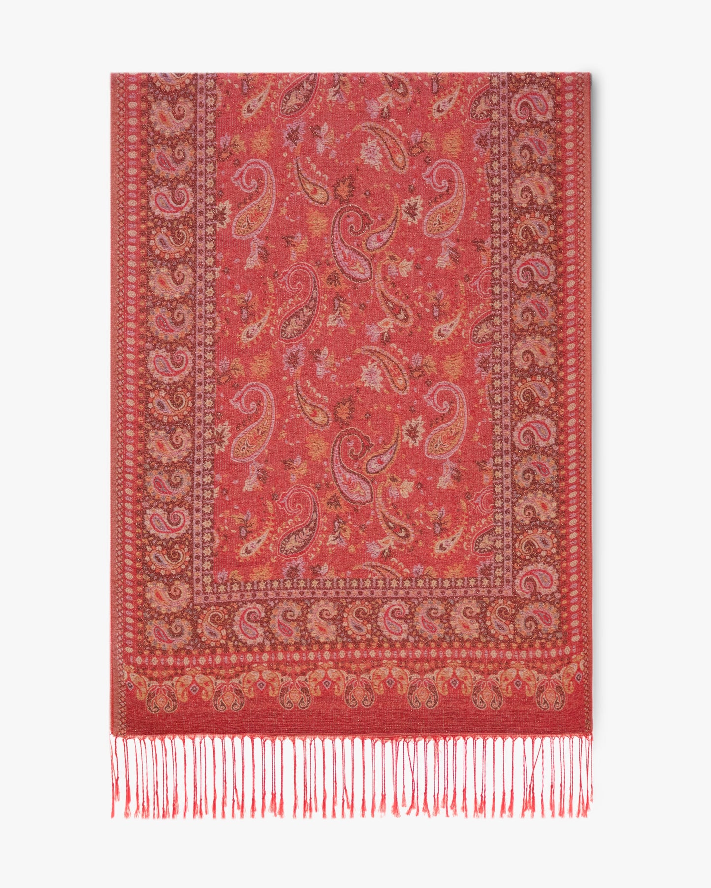 Persian Paisley Shimmering Pashmina