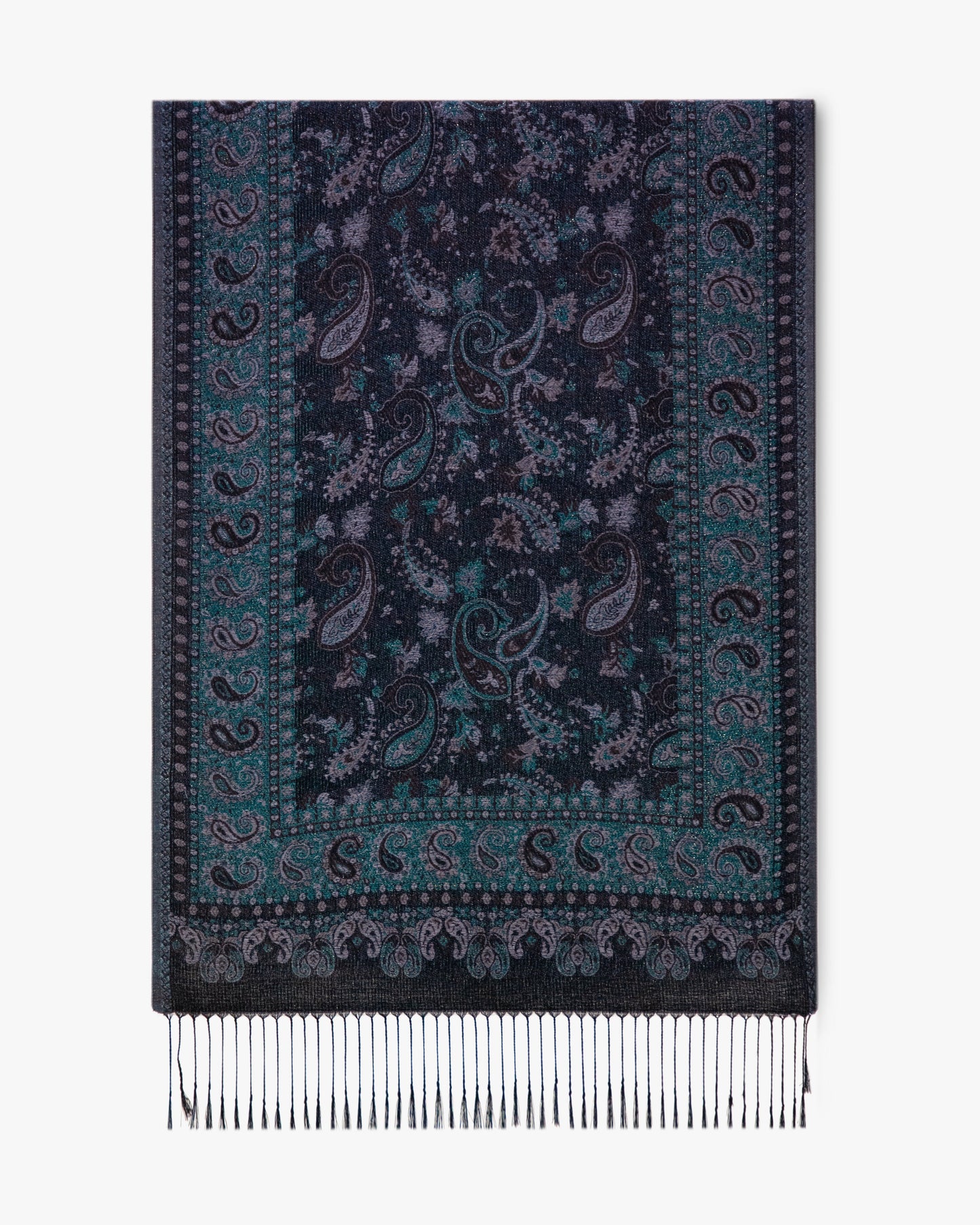 Persian Paisley Shimmering Pashmina