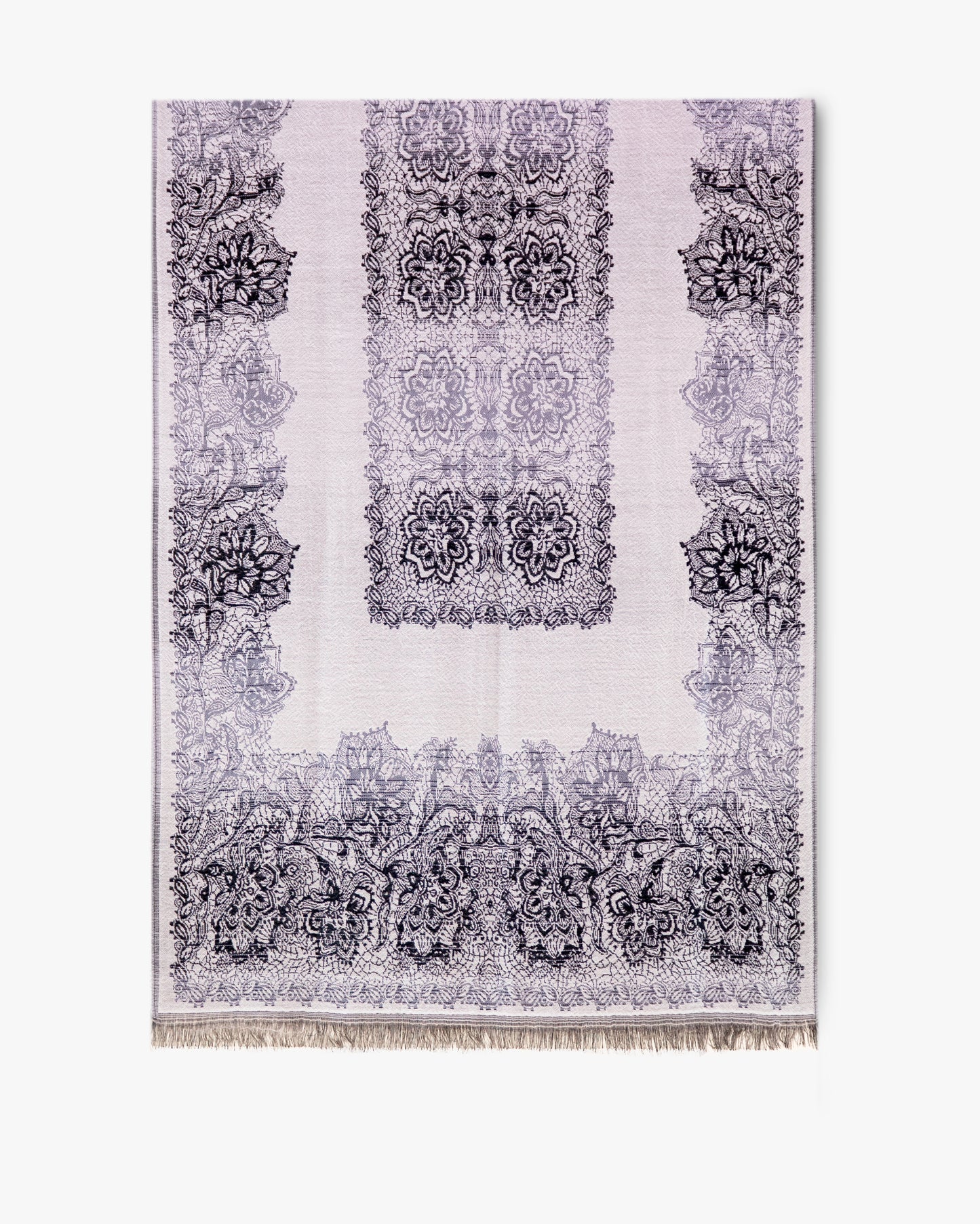Garden Lace Stencil Pashmina