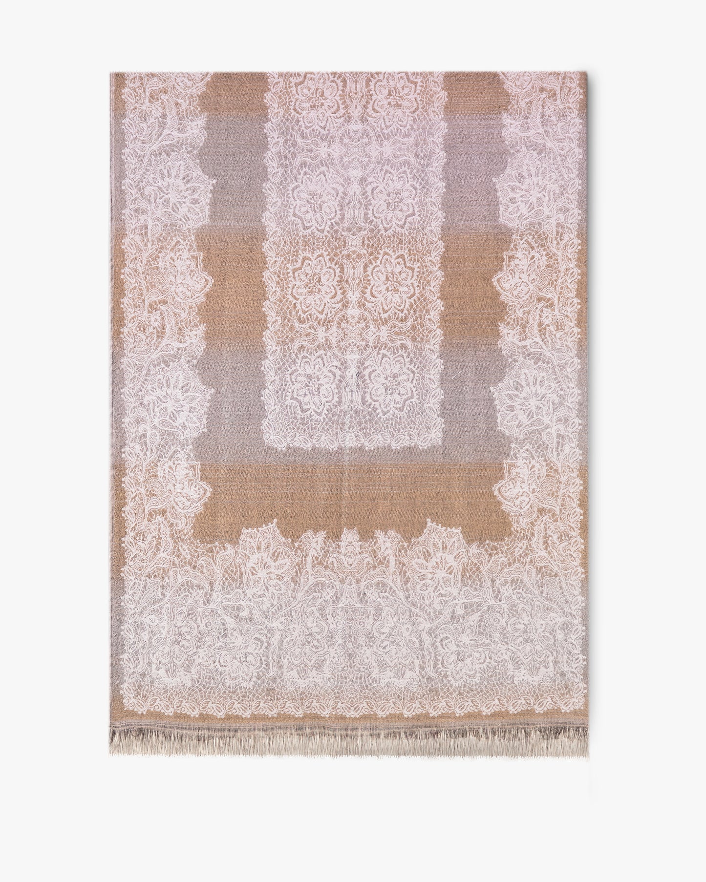 Garden Lace Stencil Pashmina
