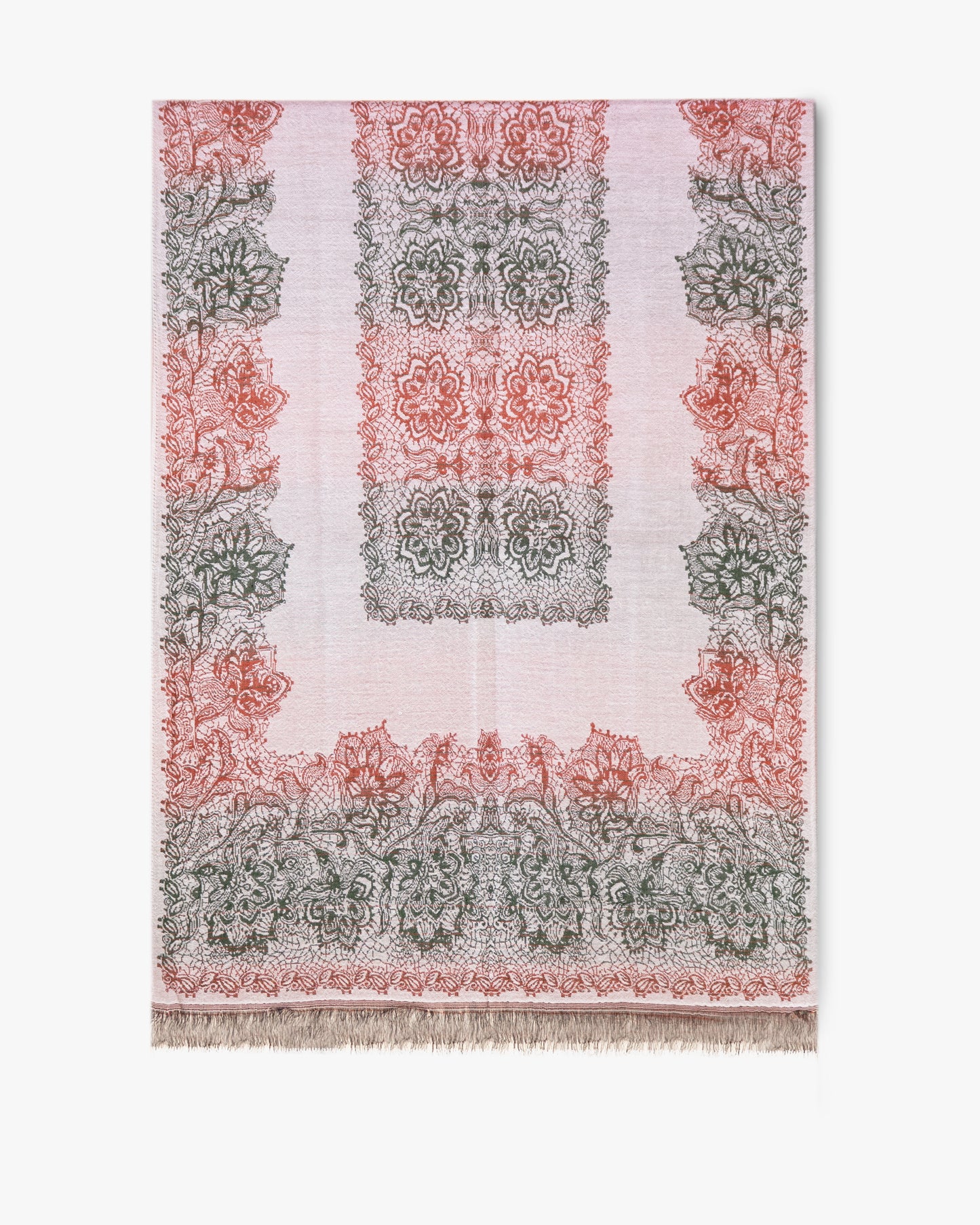 Garden Lace Stencil Pashmina