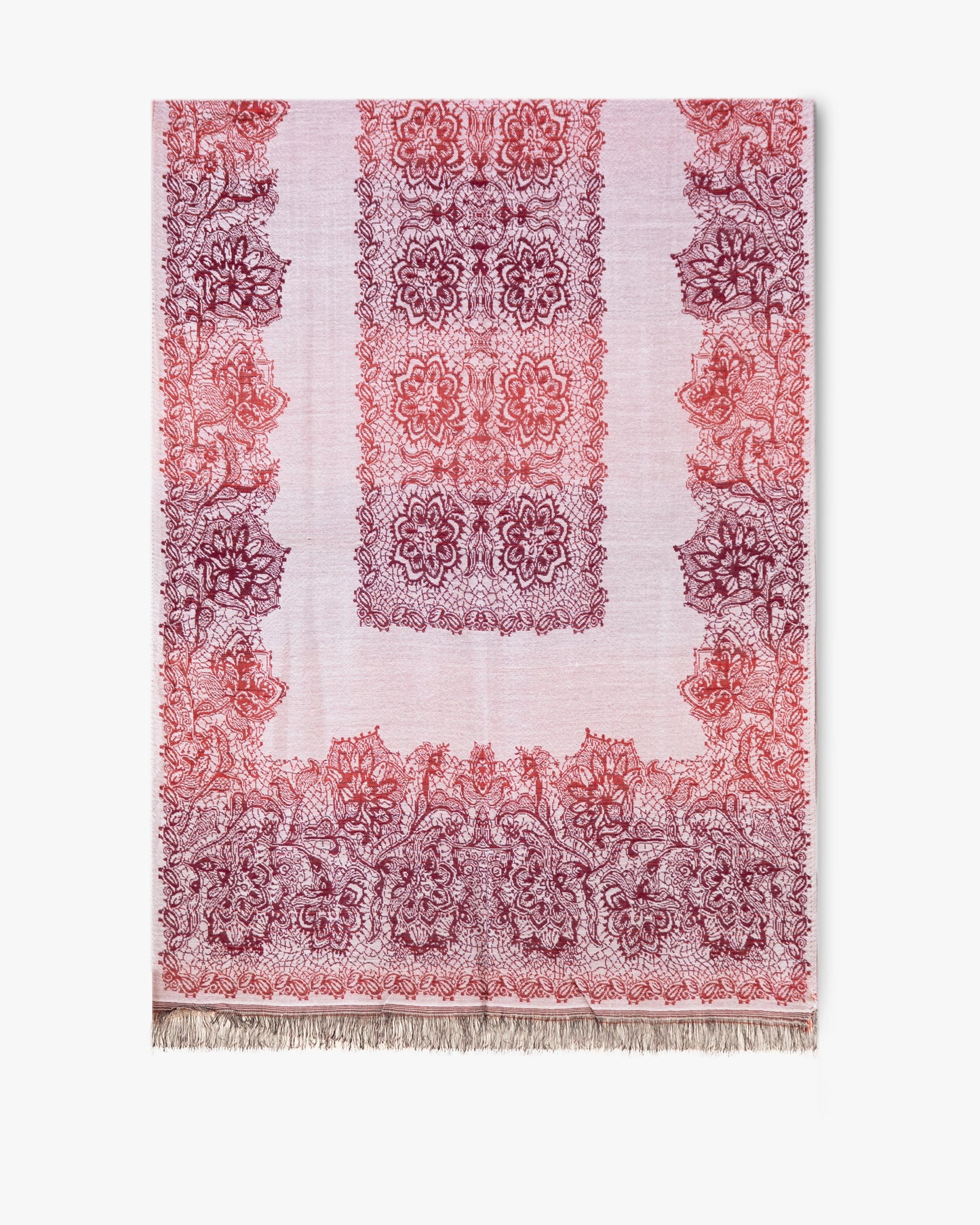 Garden Lace Stencil Pashmina