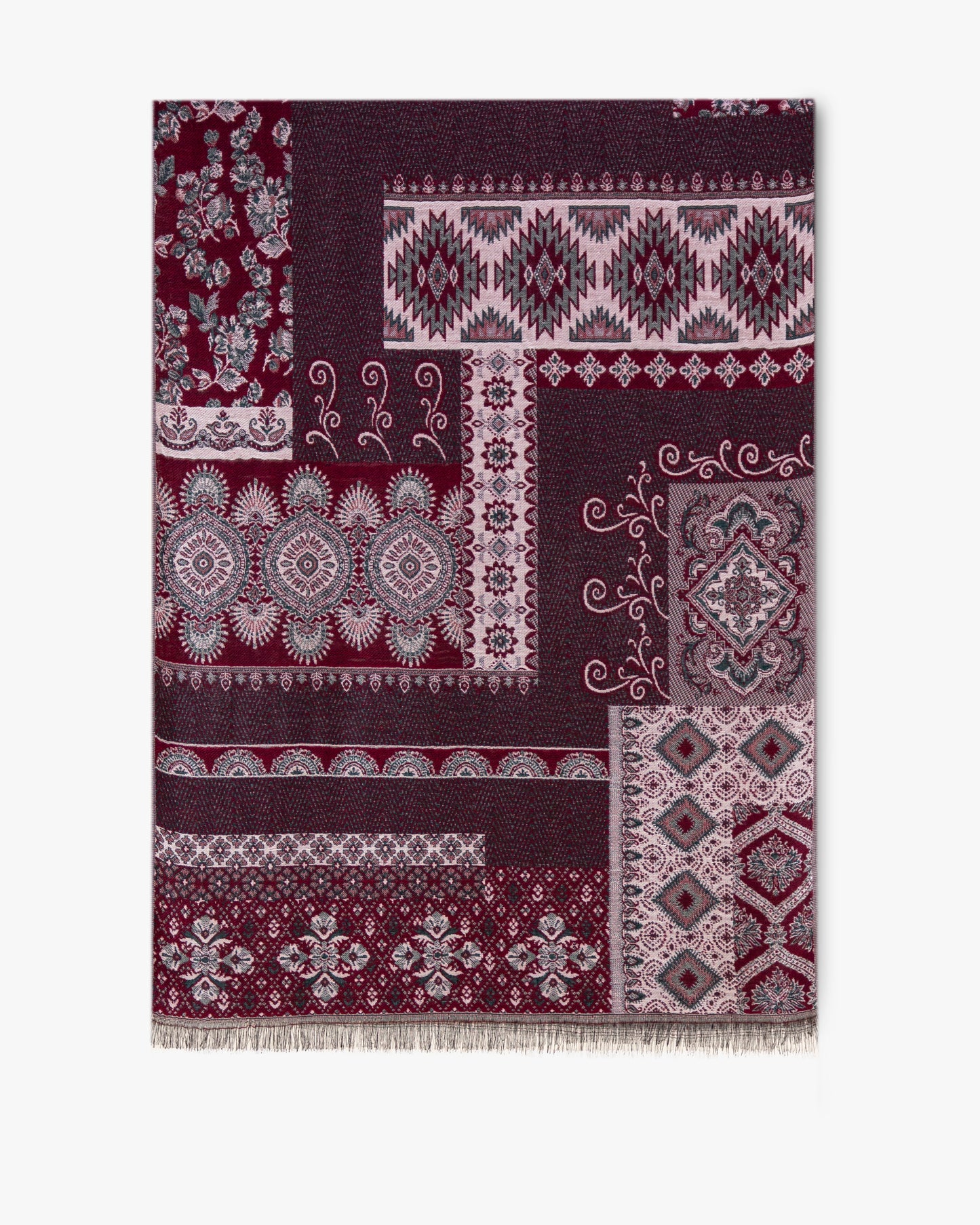 Boho Geo Composition Pashmina
