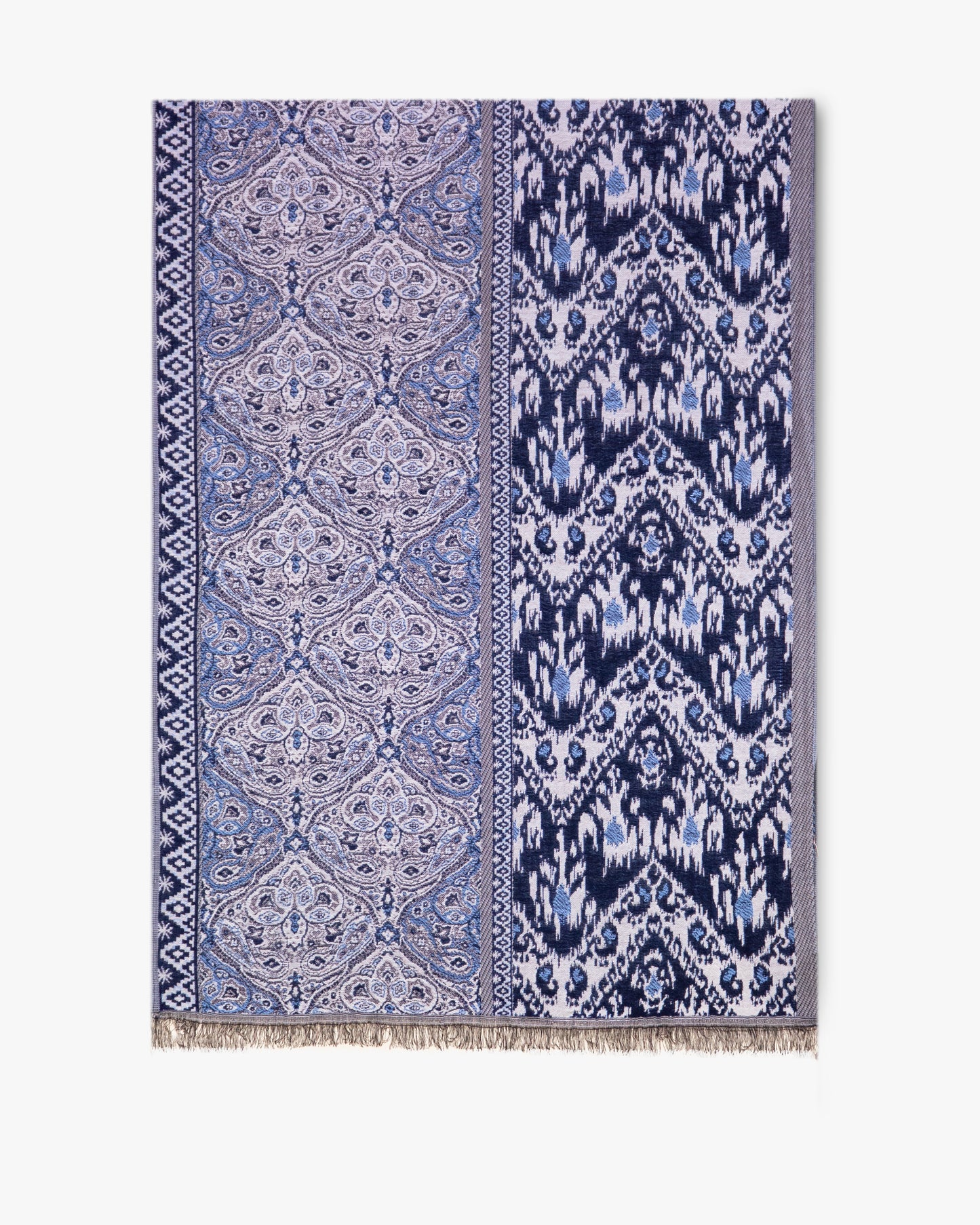 Damask Ikat Duo Pattern Pashmina