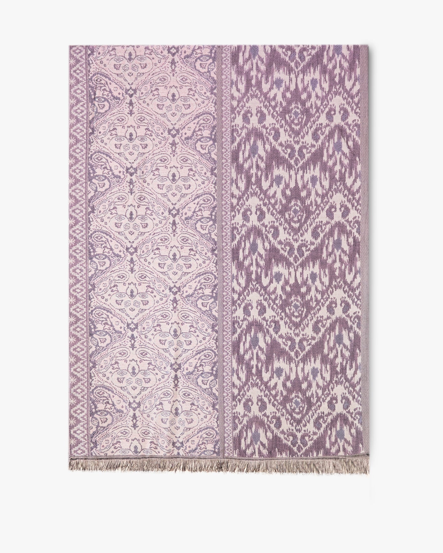 Damask Ikat Duo Pattern Pashmina