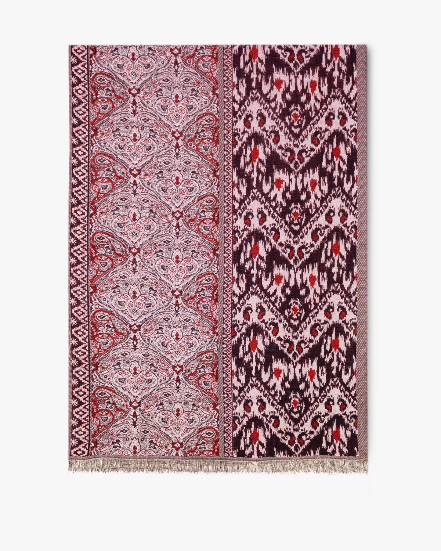 Damask Ikat Duo Pattern Pashmina