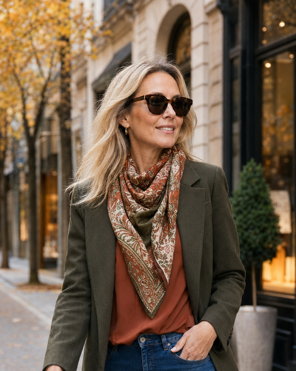 Emerson Thistle styled look
